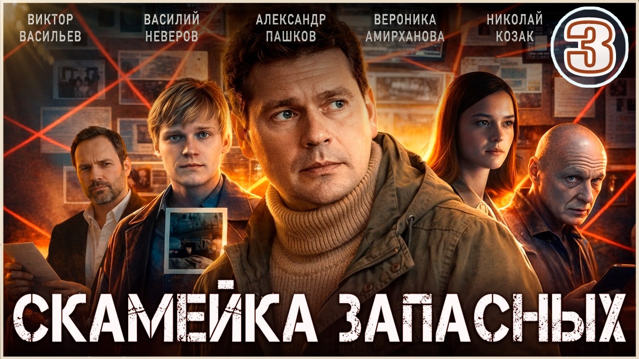 Скамейка запасных (2026). 3 серия. Детектив, сериал,  премьера.