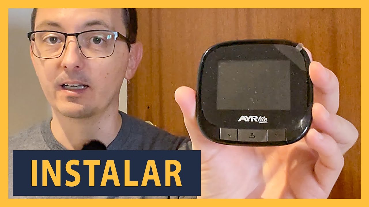 Aprende Como INSTALAR una MIRILLA DIGITAL (AYR Lite)
