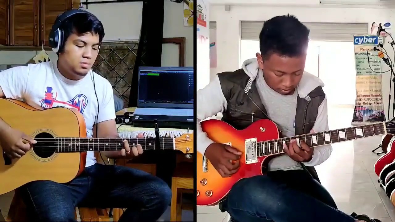 JOSEPH D'AF - AMPANDROSO AHY (COVER GUITARE)