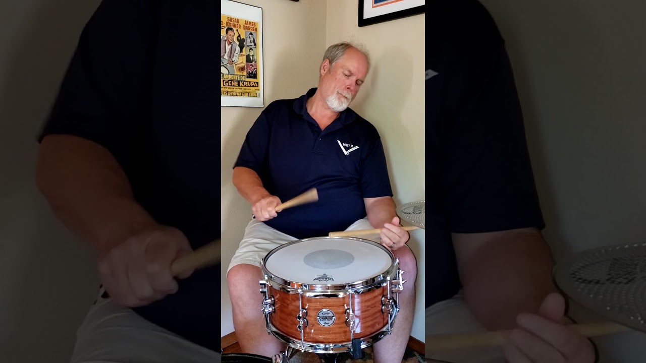 PDP/DW Limited Edition Bubinga/Maple Snare Drum