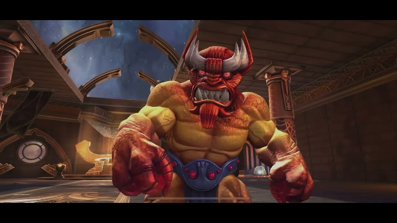 Watch Thor (Ragnarok)destroy Mangog|Dragon Man||MCOC