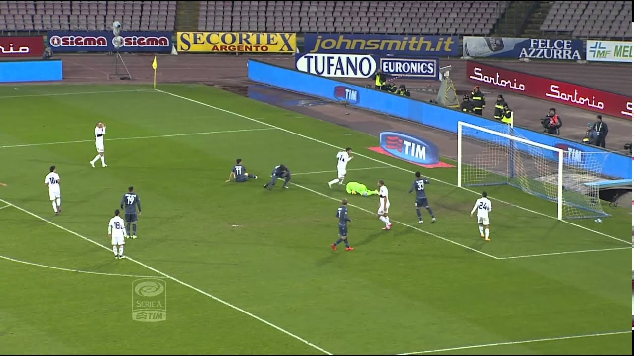 Napoli-Genoa 2-1 20a giornata di Serie A TIM 2014/2015 Sintesi (4 min)