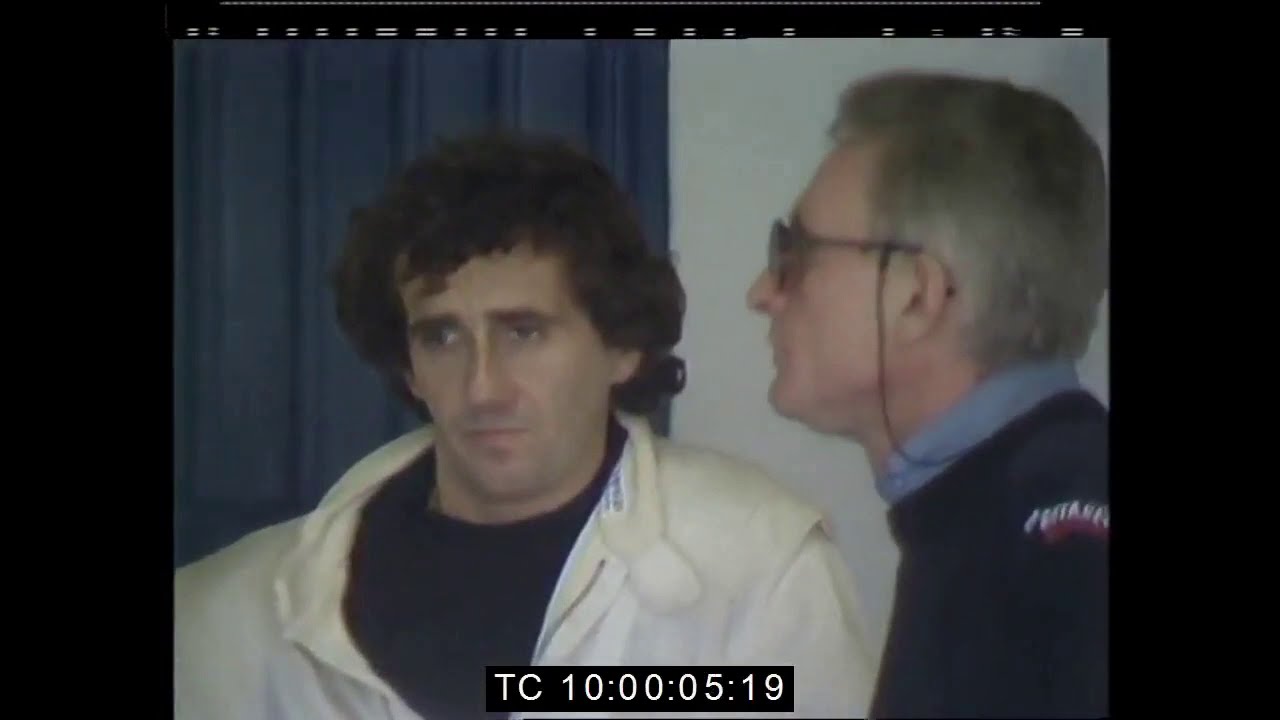 F1 Ligier Renault JS37 conception and Alain Prost further testing at Estoril (1992)