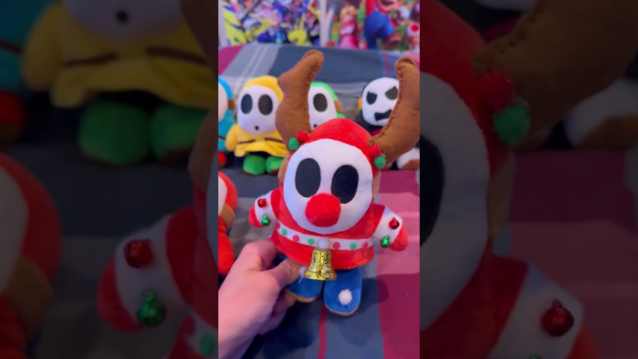 Super Mario Shy Guy Plush Collection! #shorts #mariowonder #marioplush #unboxing #plush #shyguy