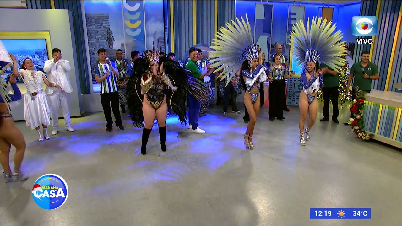 ¡Despedimos el 2025 con la ESCUELA DE SAMBA MOCIDADE UNIDA!