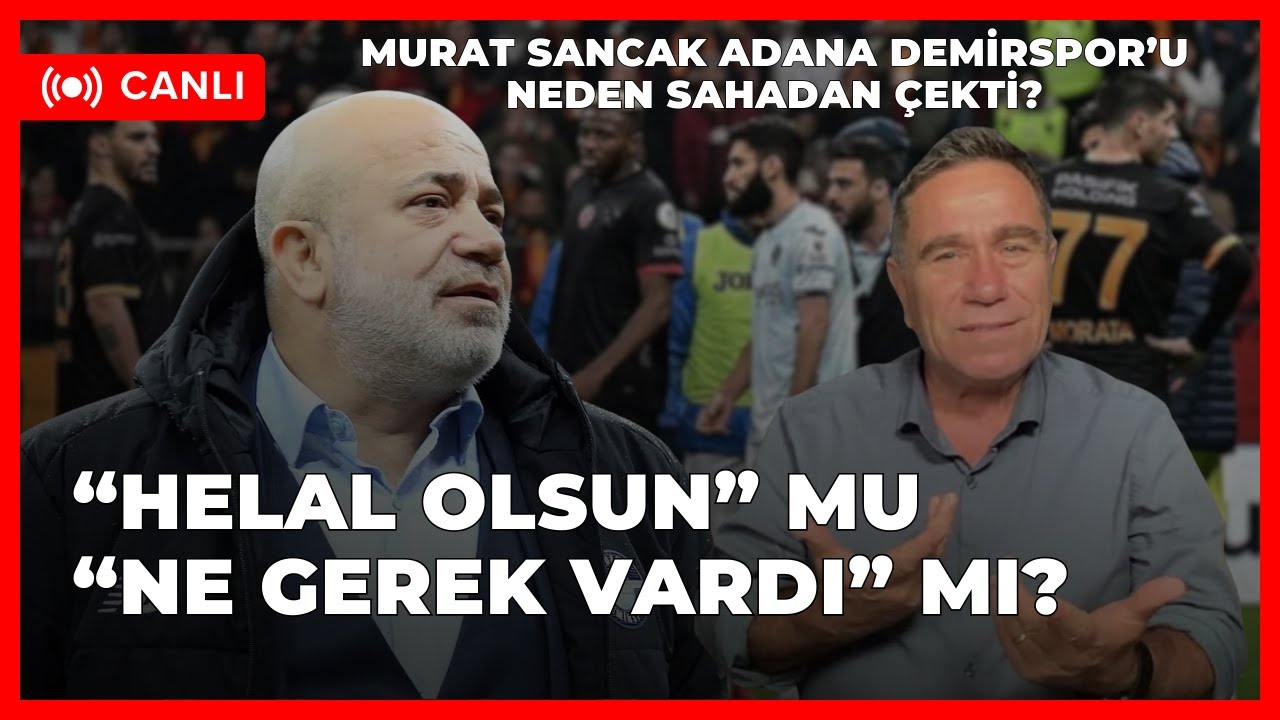 Adana Demirspor’un hedefi Futbol Federasyonu ve MHK mi, yoksa Galatasaray mı?