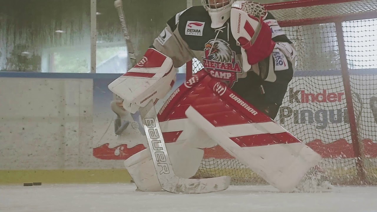Ziętara Hockey Camp Toruń 2018 - gra bramkarzy Jukka Kuusivouri