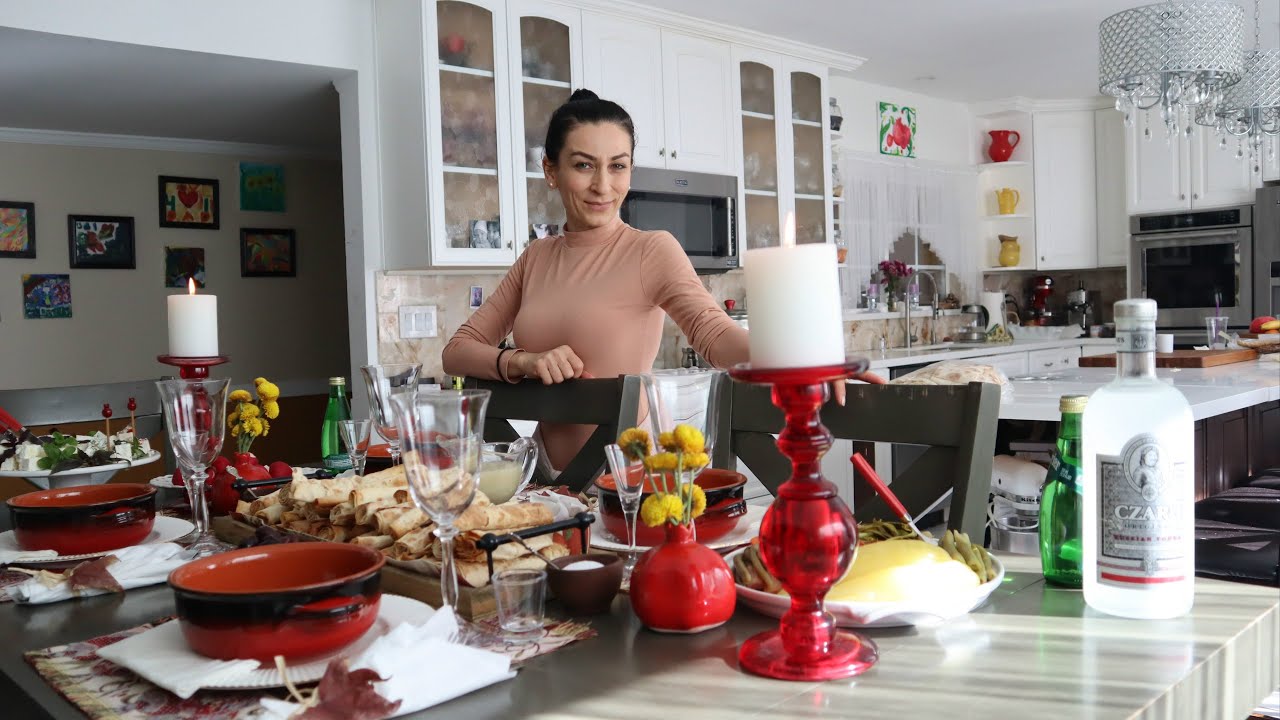 Накрываю Стол - Встречаю Гостей на Хаш - Эгине - Семейный Влог - Heghineh Cooking Show in Russian