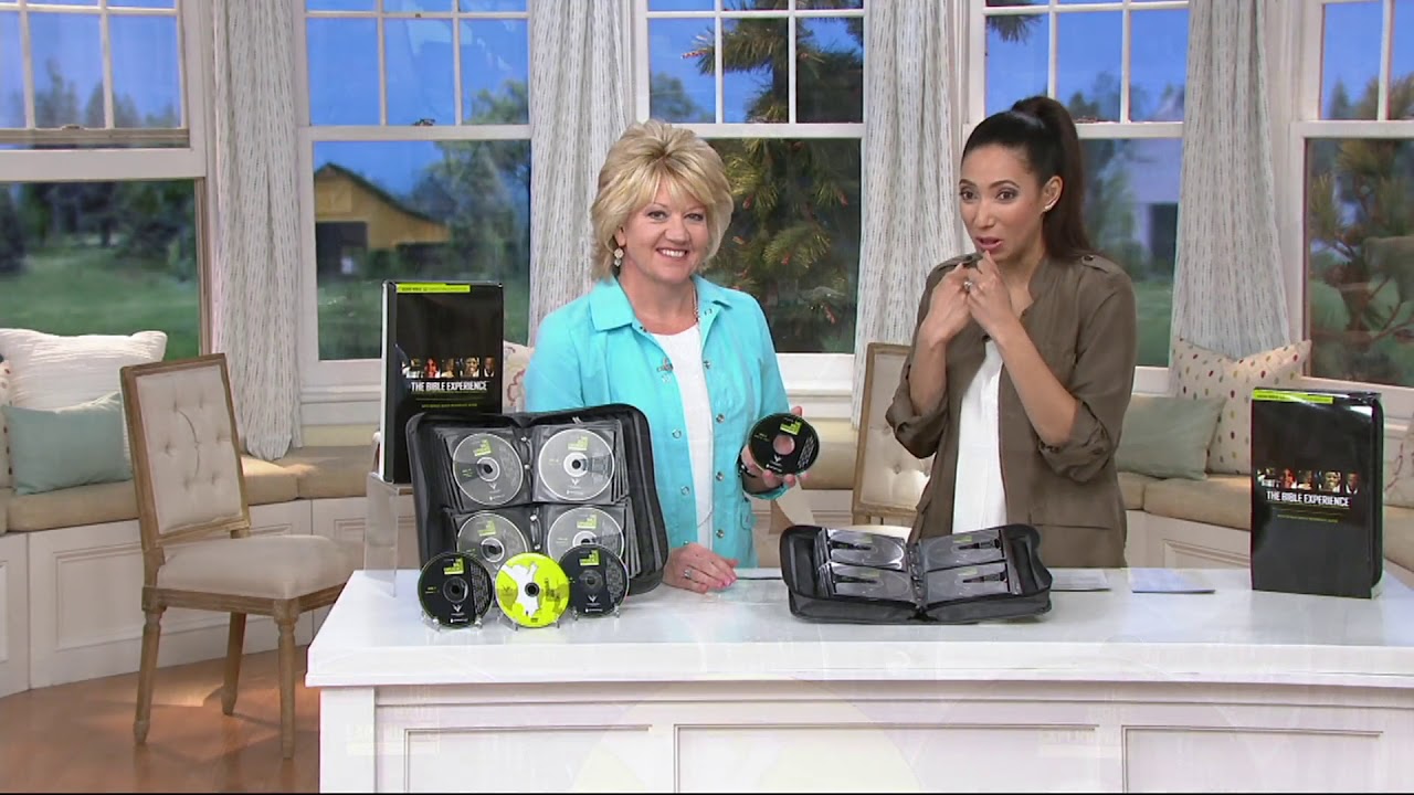 The Bible Experience Complete Bible on CD & DVD Guide & Case on QVC