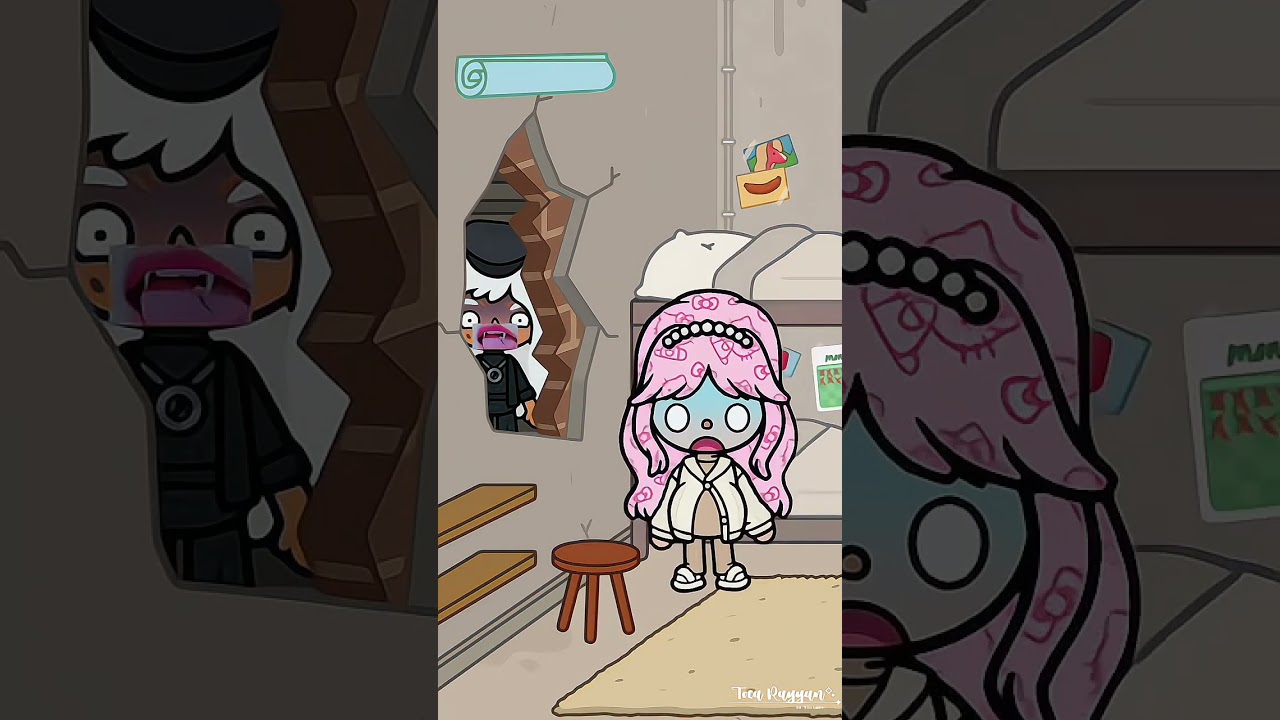 naughty ghost👻🤣 #tocaboca #tocalifeworld #shorts #fyp