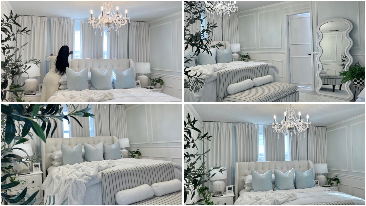 🍃  CREATING A CALMING WINTER PRIMARY BEDROOM & TOUR
