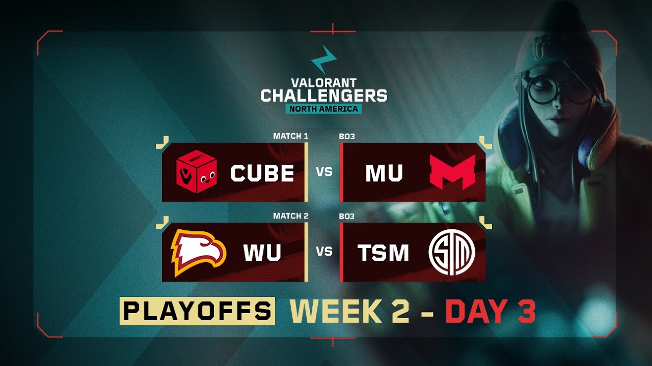 MU vs CUBE | VALORANT Challengers NA | Playoffs Week 2 Day 3 | Stage 3 | Map 2
