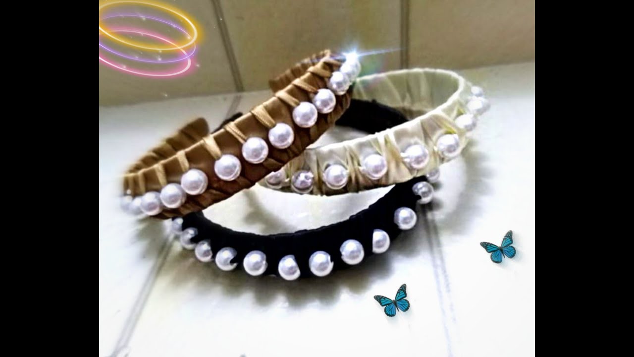 DIY DIADEMAS FACIL Y RAPIDO COMO HACER DIADEMAS TEJIDAS