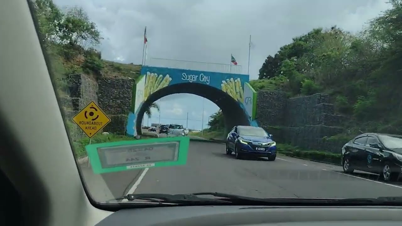 St. Kitts, Caribbean Island - Drive - Road Scenes - 16th May, 2024