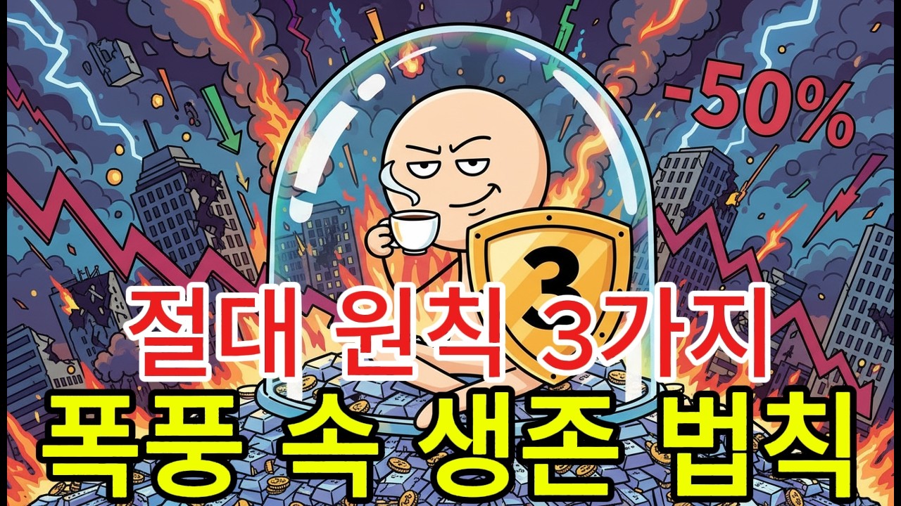 [2월 8일 일요일 아침] 폭풍 전야의 모닝 커피... 다음 주, 당신의 계좌를 지키는 3가지 절대 원칙