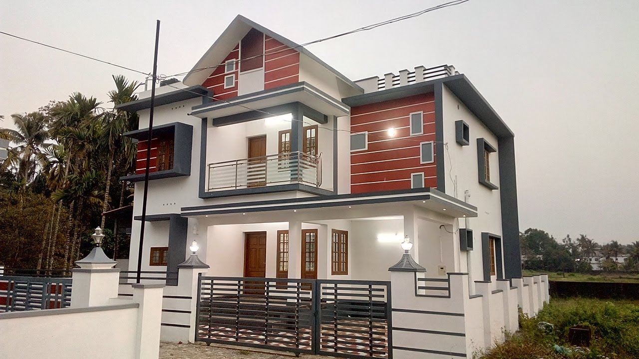 New House for sale Kakkanad infopark-kuzhivelippadi 4cent 1800 sqft 4 bhk 62 Lakhs NewCastle