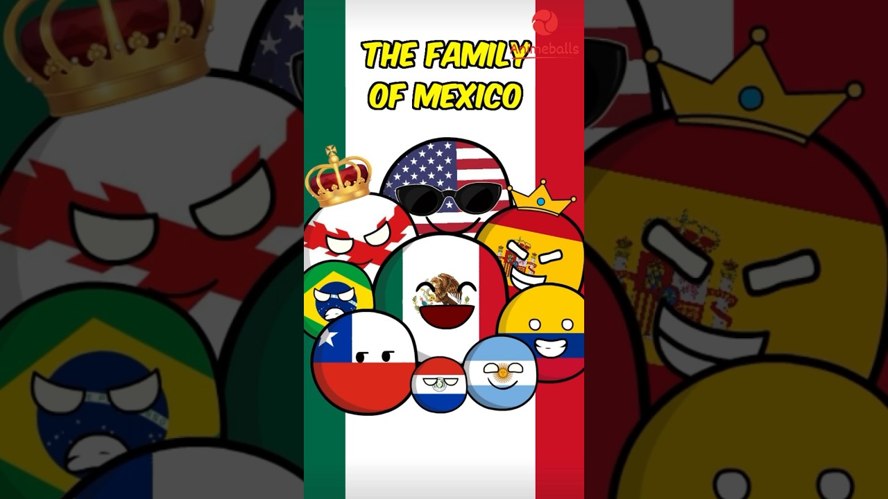 The Family of Mexico | Countryball