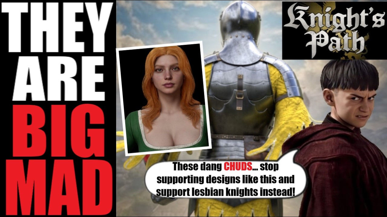 HAHA: Sh*t libs FREAK OUT as Knight's Path shows them the middle finger with new female character