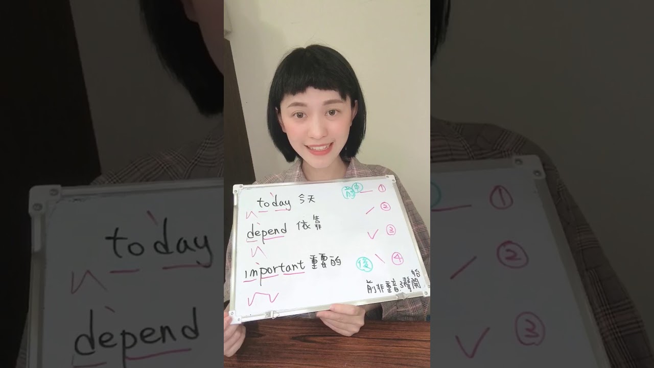 自然發音 L17: 單字的重音