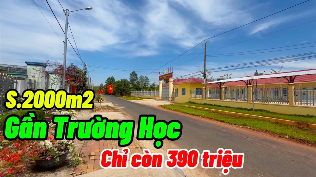 Khu Dân Cư đông đúc - Gần trường học - xả lỗ cuối năm  chỉ 390 triệu - (xã Thiện Hưng tỉnh Đồng Nai)