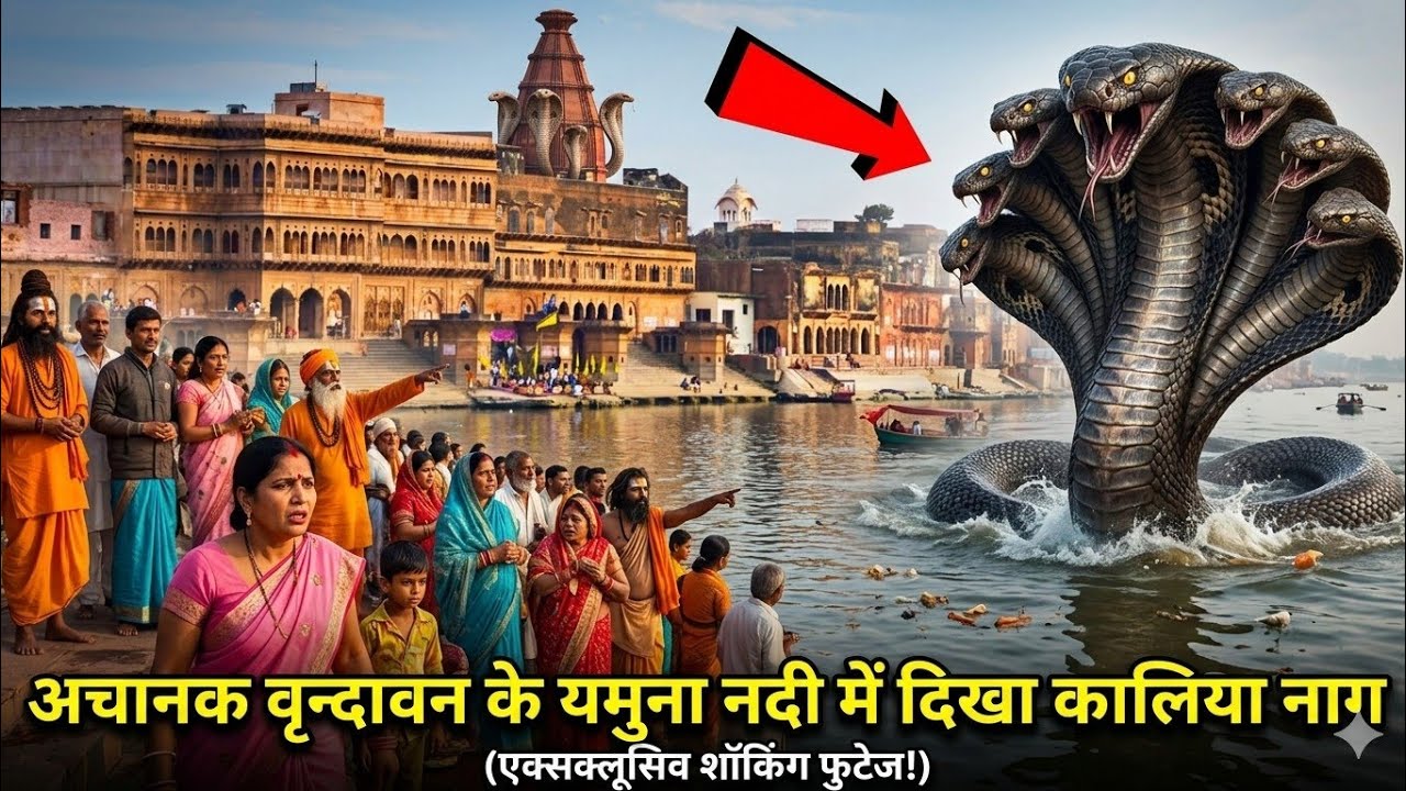 वृंदावन की यमुना नदी में अचानक दिखा कालिया नाग! फिर जो हुआl#Shiv Shakti Divya Katha