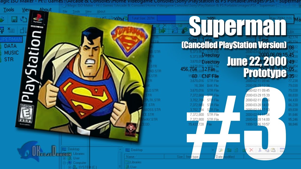 (Part 3) Superman [Unreleased PlayStation version] | June 22, 2000 Prototype