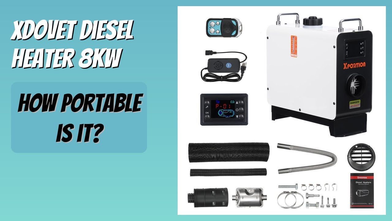 REVIEW (2026): XDOVET Diesel Heater 8KW. Features