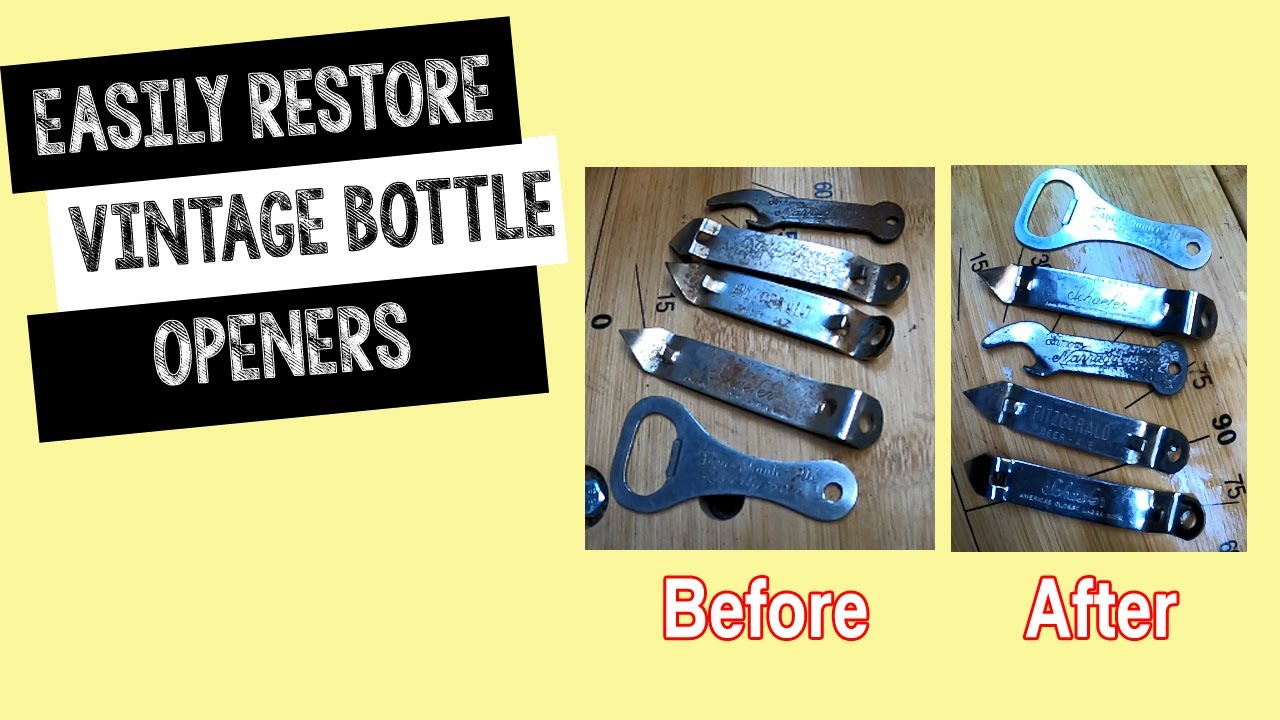 Easily Clean and Restore Your Vintage Bottle Openers