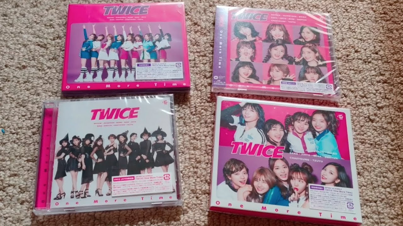 TWICE "One More Time" Album Unboxing x67