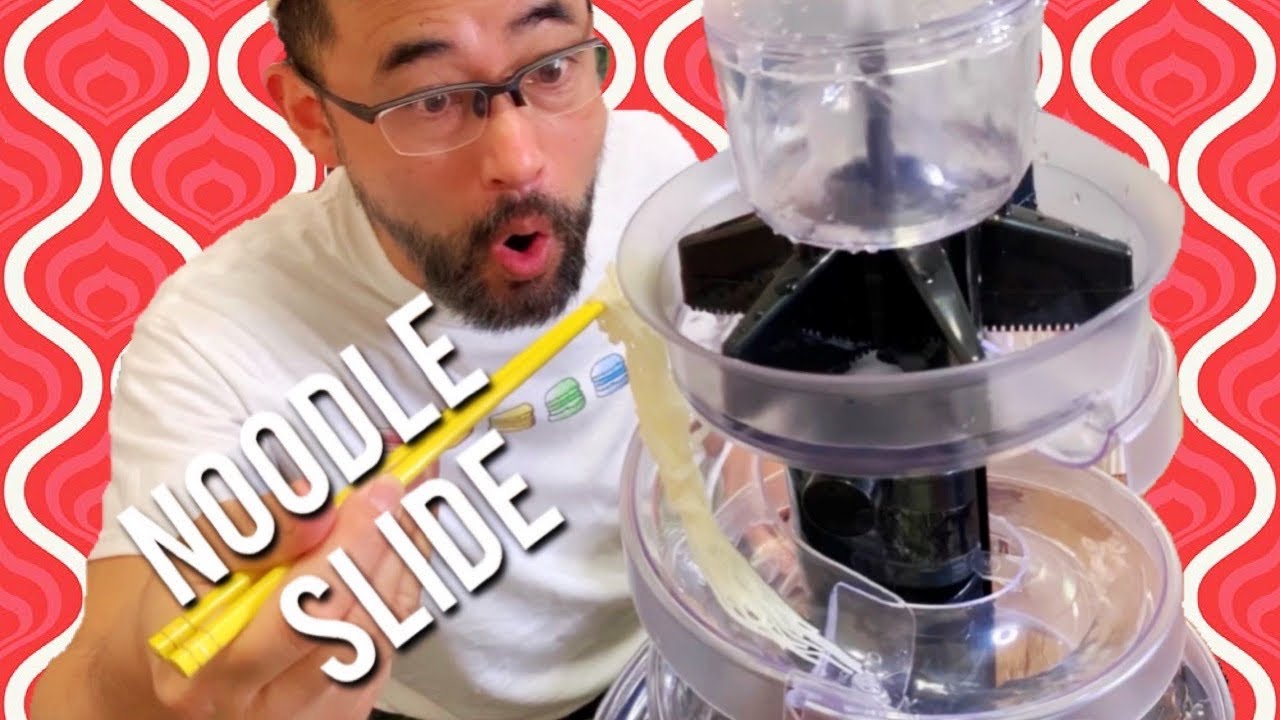 Crazy Noodle Slide Machine | Japanese Gadget