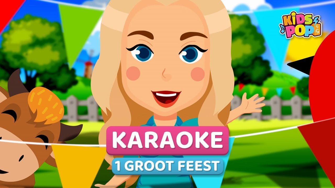 KidsPop - 1 Groot Feest - lyrics / karaoke