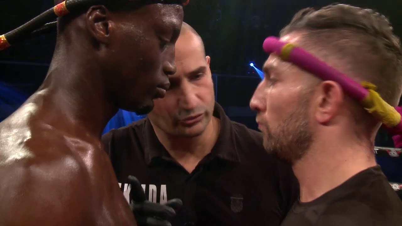 BOBO SACKO VS LIAM HARRISON ( GOLDEN FIGHT 6 ) - 9.12.17