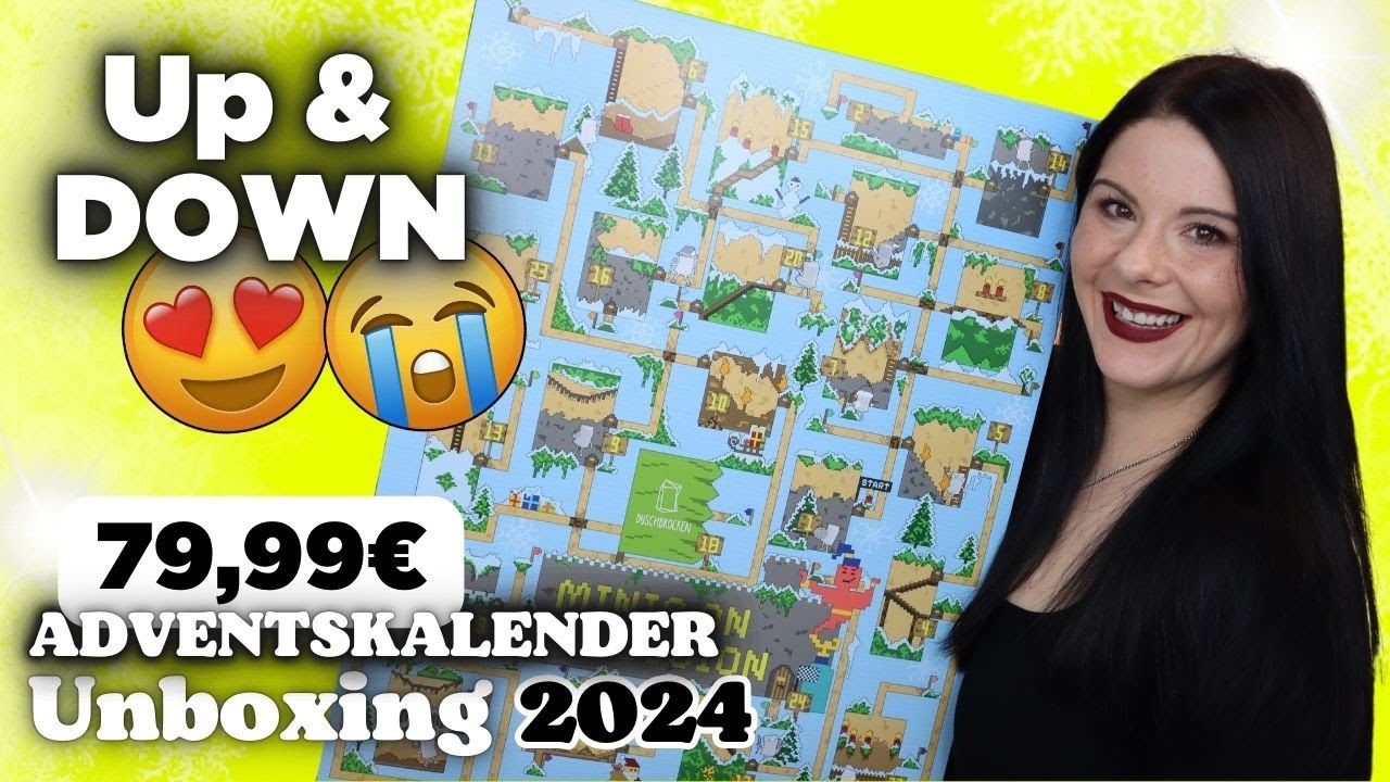 Duschbrocken Adventskalender 2024 Inhalt | Up & Down ⬆️ ⬇️