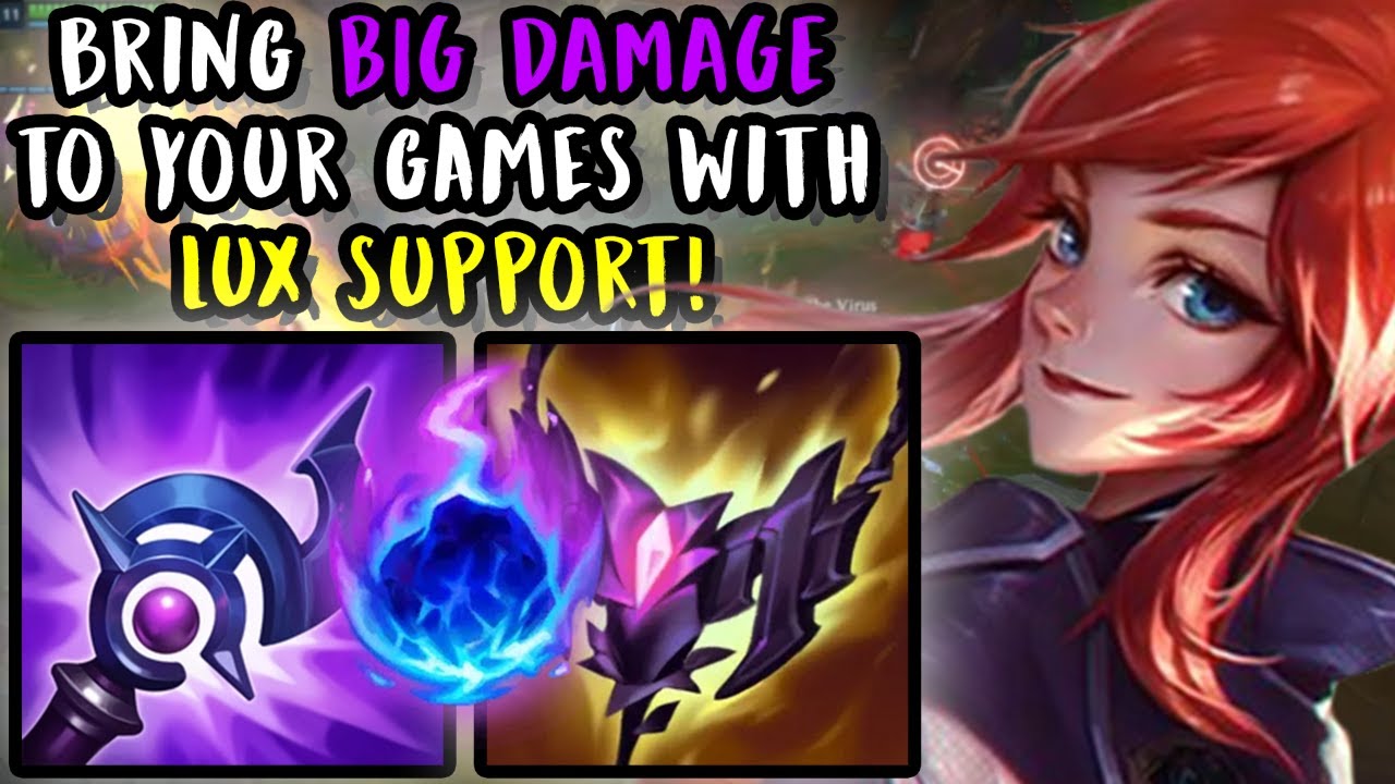 Bring BIG DAMAGE to your games as Lux Support! | Master Support | Patch 26.04