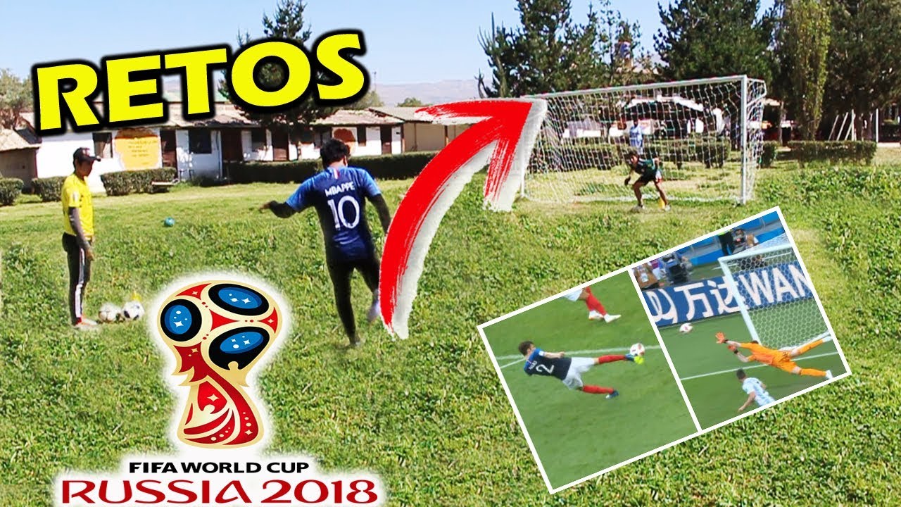 IMITANDO GOLAZOS DEL MUNDIAL RUSIA 2018 CHALLENGE !!!