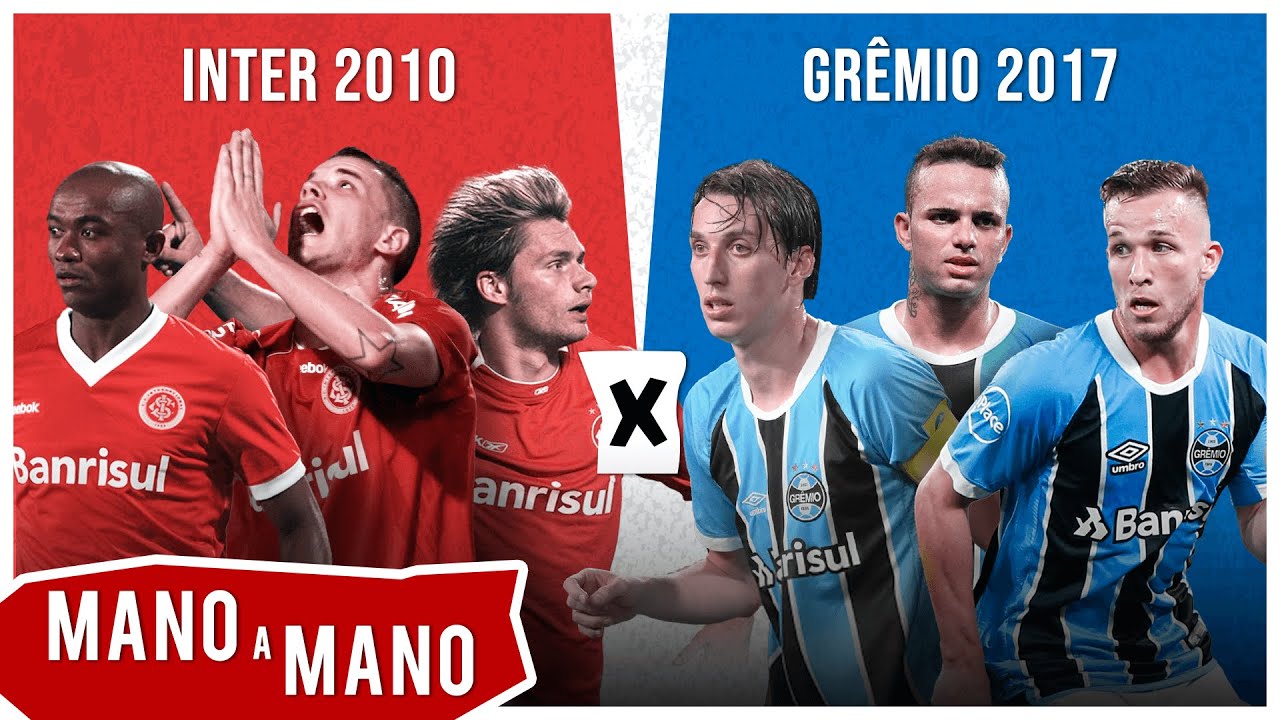 GRÊMIO X INTERNACIONAL - MANO A MANO