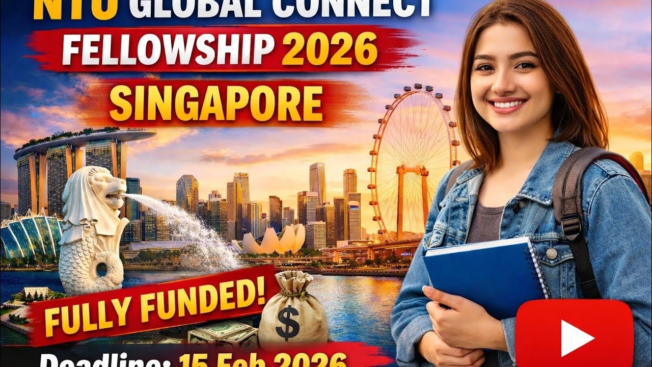 NTU Global Connect Fellowship 2026 Singapore | Fully Funded Research Fellowship | Deadline 15 Feb