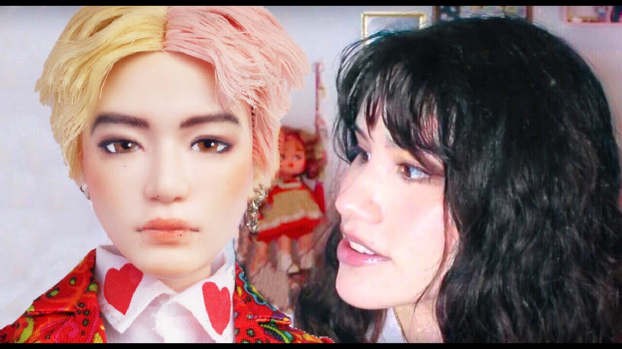 【Dolls】Repainting Walkthrough : V : Mattel BTS Doll Repaint Weverse: 