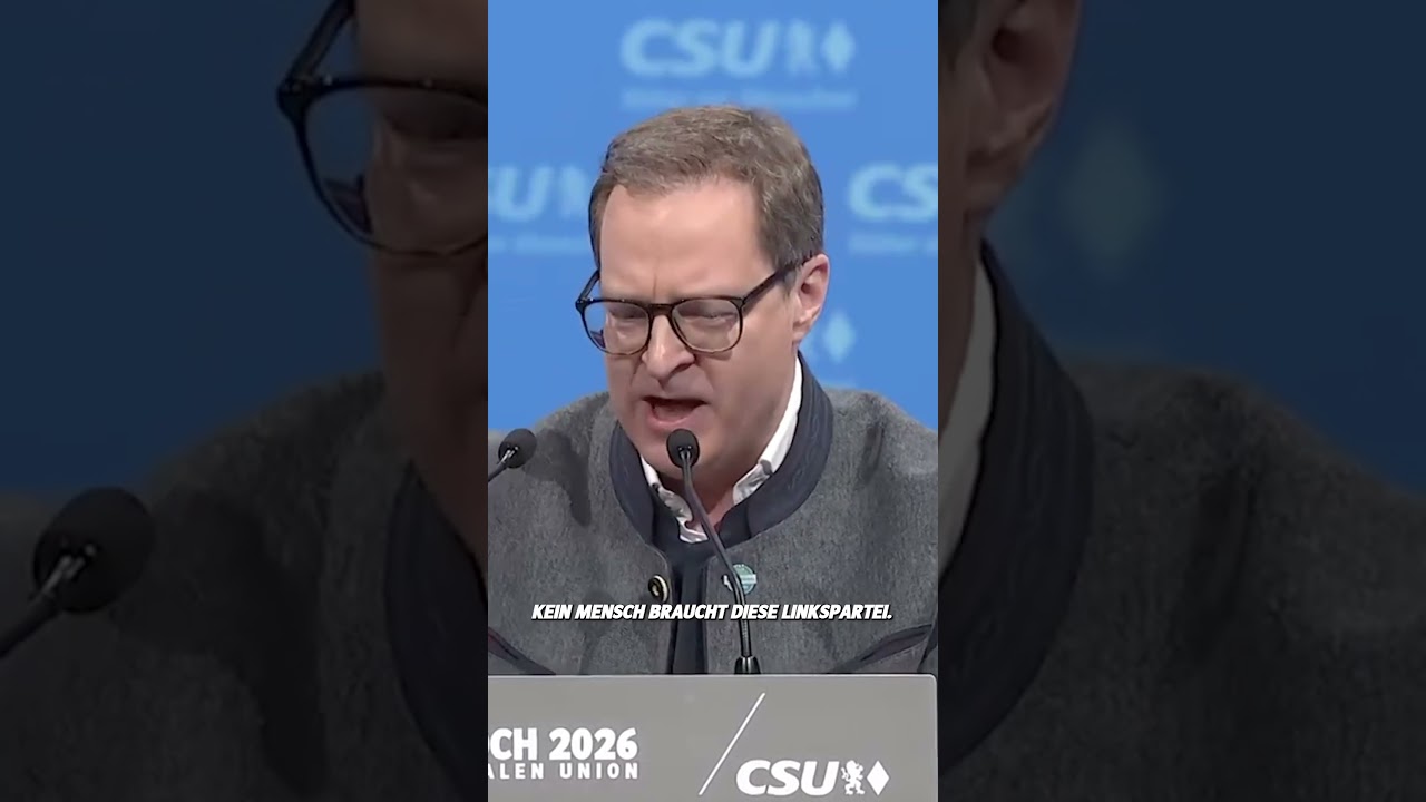 Mit Reichinnek, dem Wirtschaftsschreck, geht sicher unser Wohlstand weg! #csuam26