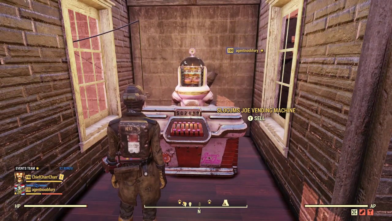 Fallout 76 Slocums Joe Vending Machine (New Atomic Shop Item)
