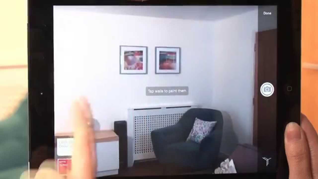 Wybór koloru farby z palety barw - Dulux Visualizer - wprowadzenie