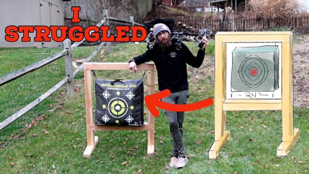 DIY Archery Target Stand...With Basic Tools | Sam Green Maker