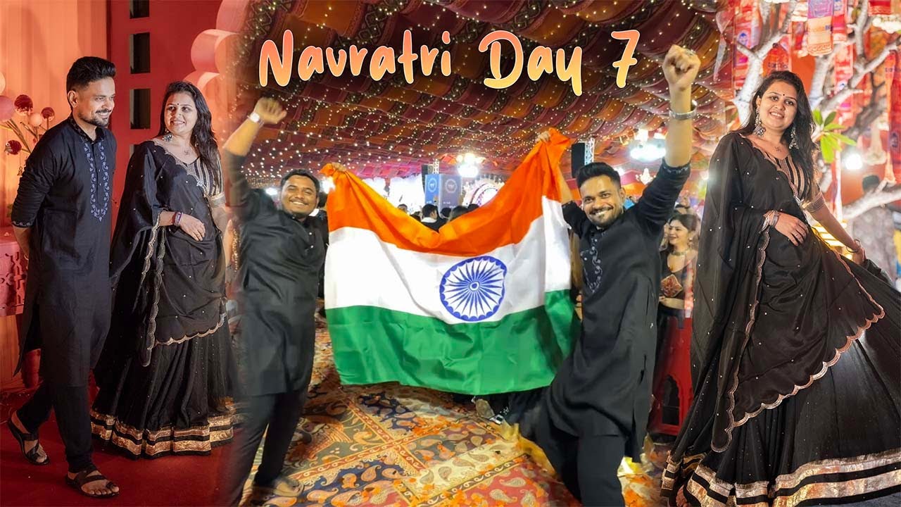 Surat mein Garba ke saath India ki jeet celebrate ki 🥳 aur sab ne plane ✈️ uda ke giraya 🤣