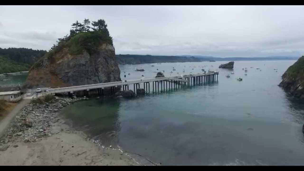 Phantom 3 Professional over Humboldt County 4K