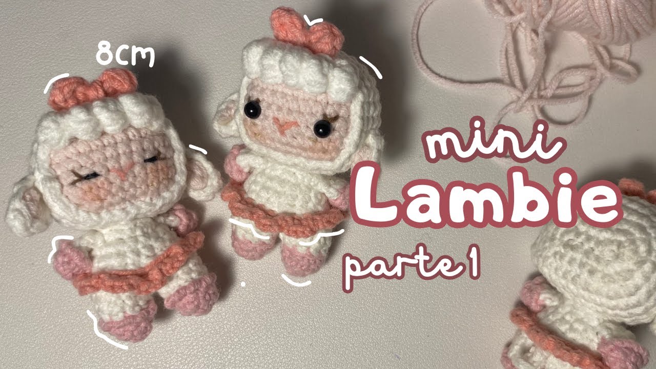 Mini LAMBIE 8cm (doc juguetes) | Parte 1 |  Tutorial ESP/ENG
