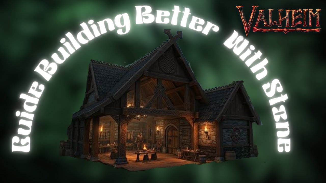 Epic Stone Home Build in Valheim | Ultimate Viking Base Guide
