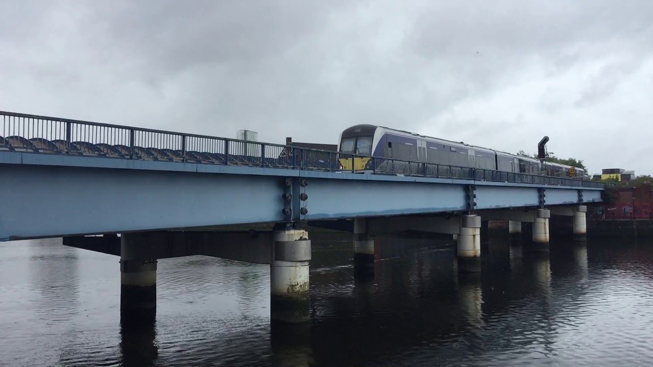 Trains at Lagan Railway Bridge 14/07/20