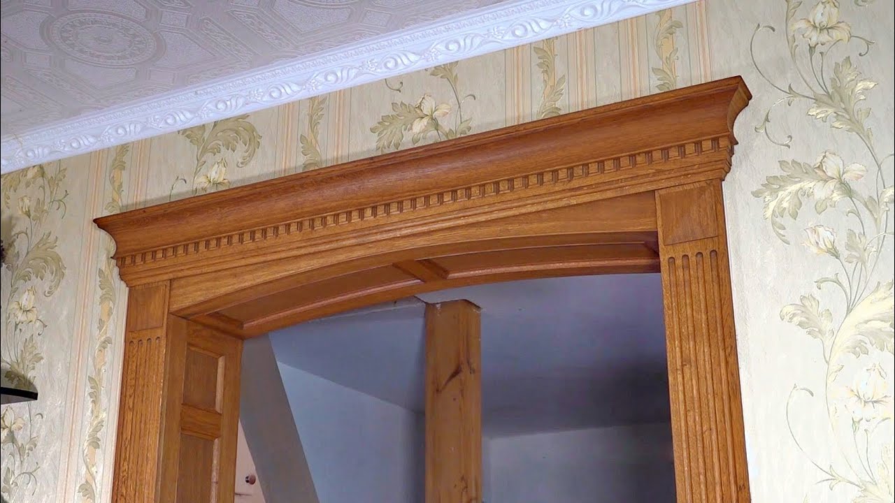 Завершение проекта! Дубовый портал своими руками. 3 часть