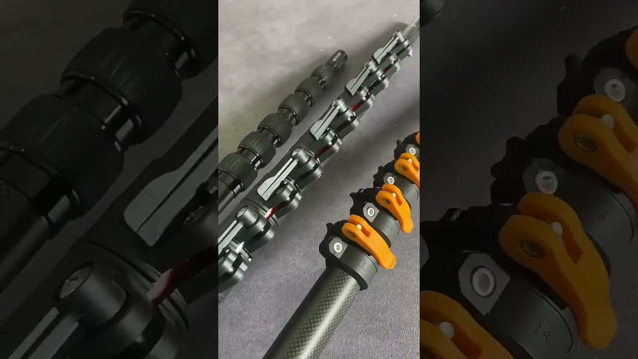 Carbon Fiber Telescopic Pole  #carbonfiberpole #carbonfiber #carbonfibertube