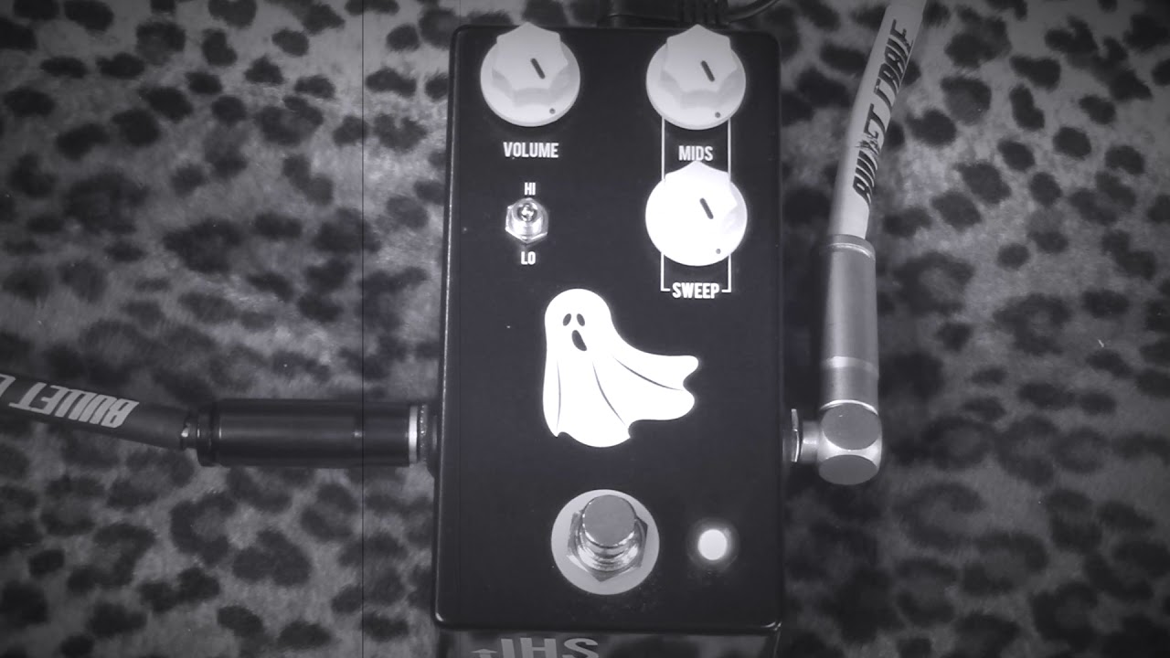 JHS Pedals HAUNTING MIDS boost eq and love tweaker for your pedalboard